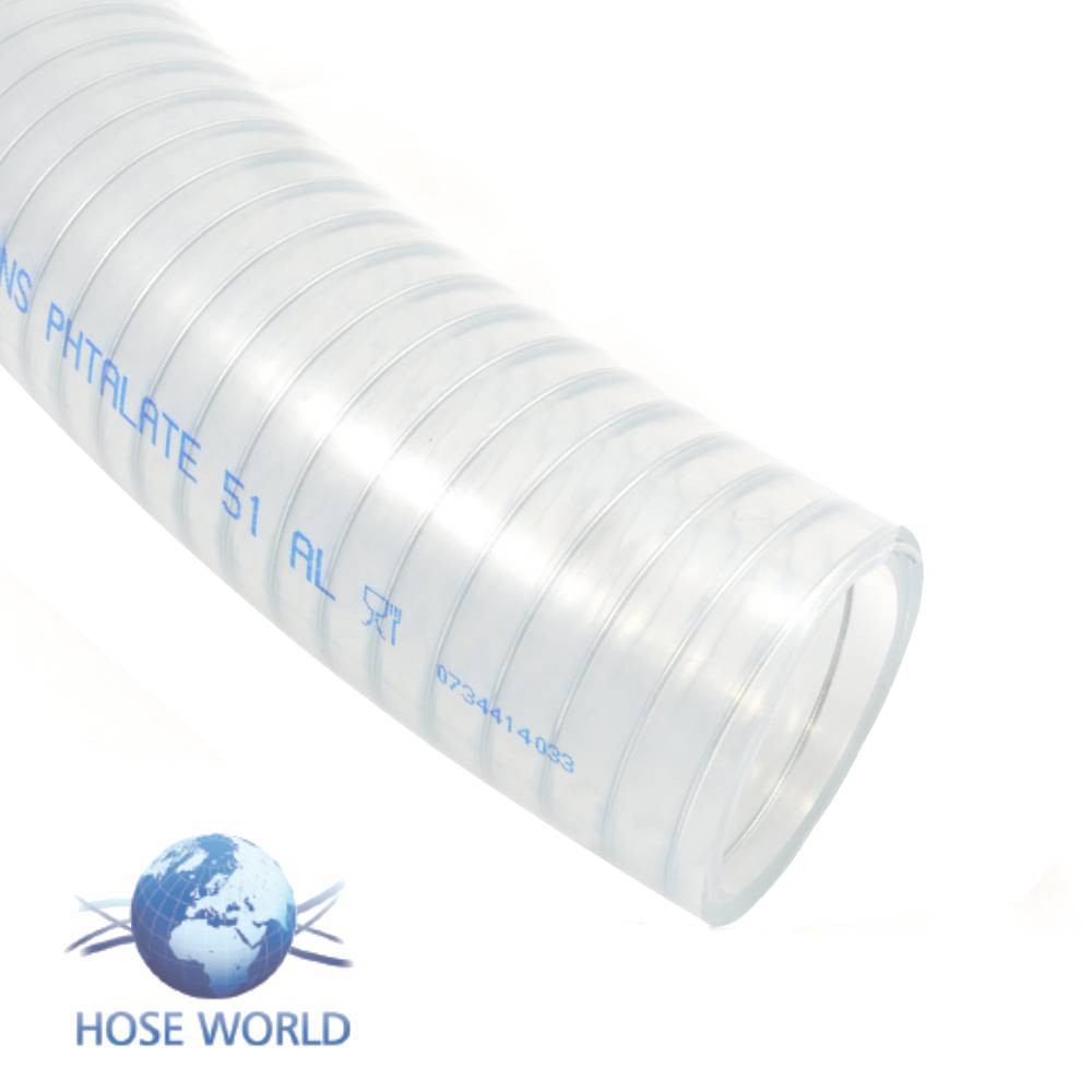 CLEAR PVC SUCTION & DELIVERY HOSE