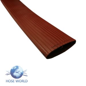 Brigadier Layflat Delivery Hose Red/Brown Cover