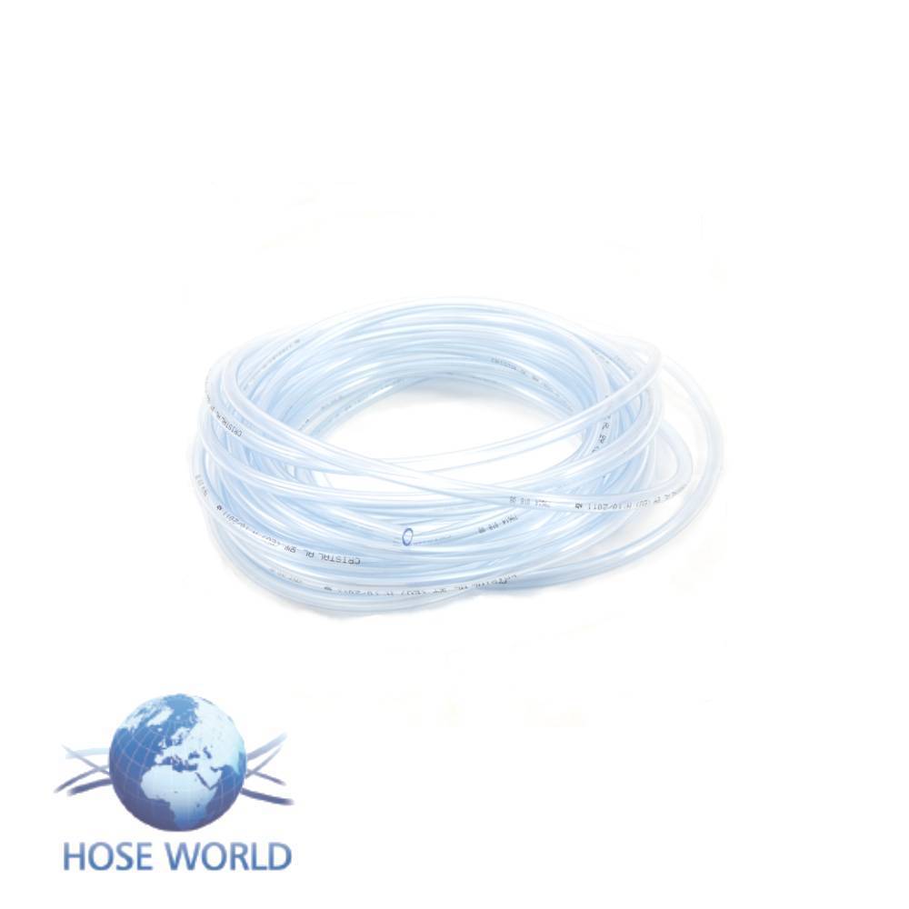 Color1 Sannysis 8mm ID x 11mm OD Clear PVC Tubing Pipe Hose 5 Metres
