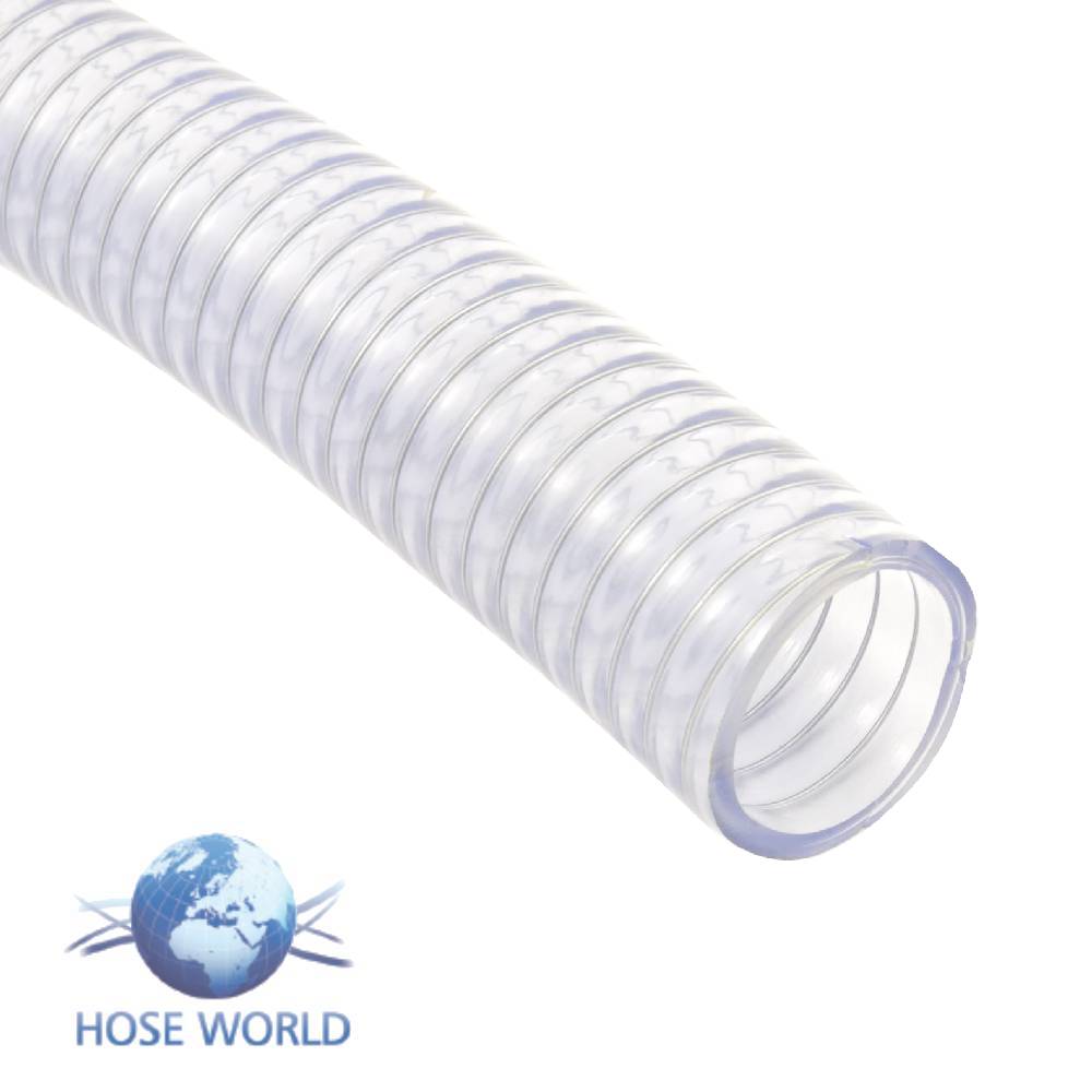 INDUSTRIAL CLEAR PVC SUCTION & DISCHARGE HOSE