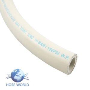 DAIRY WASHDOWN HOSE - WHITE COVER / WHITE LINING