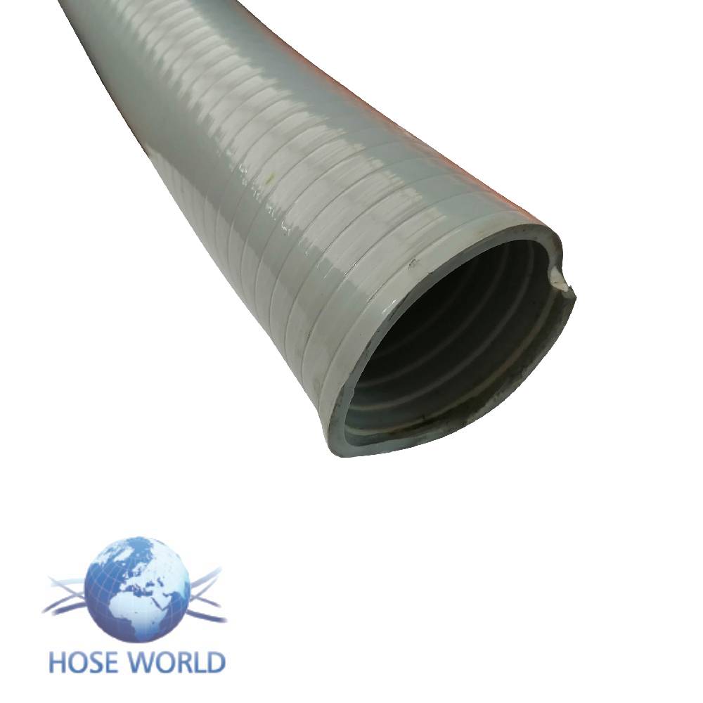 HEAVY DUTY GREY PVC SUCTION & DISCHARGE HOSE
