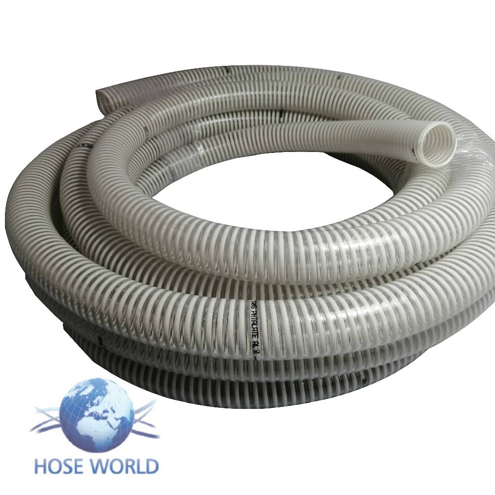 NEW Suction Grey PVC Water Hose 38mm 