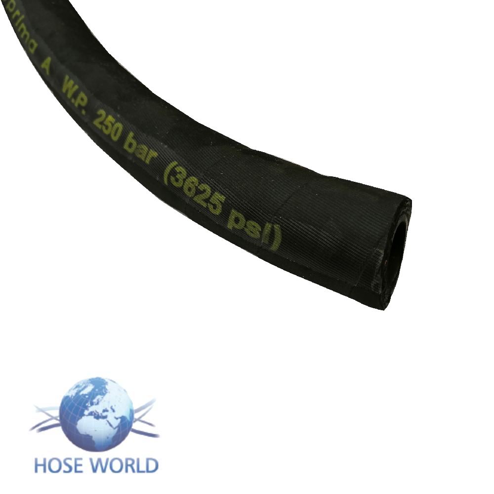 RUBBER COVER SEWER JETTING HOSE x 120m Coil