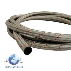 EPDM Rubber Tube Stainless Steel Over-Braid