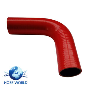Red 90 Degree Silicone Elbow
