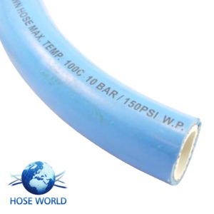 Dairy Washdown Hose Blue Cover with White Lining